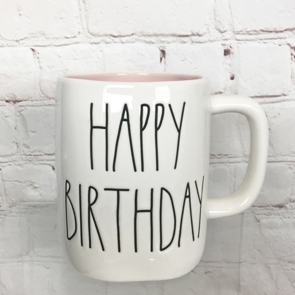 🚨FLASH SALE🚨Rae Dunn “HAPPY BIRTHDAY” coffee mug